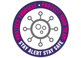 Protect yourself. Protect your team. Stay alert, stay safe